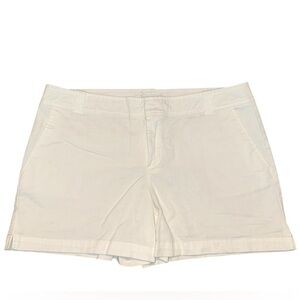 New York & Company White Shorts Size 10 Women’s Cotton Casual Summer
